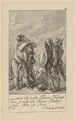 Plaat 12 bij Shakespeares "Koning Hendrik IV"