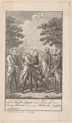 Blad 1 van “Voorstellingen uit de moderne geschiedenis”