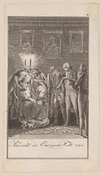 Blad 2 uit "Voorstellingen uit de recente geschiedenis"