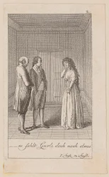 Blad 2 bij August von Kotzebues "De indianen in Engeland"