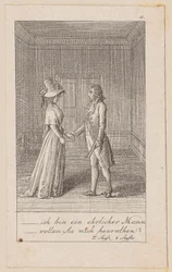 Blad 4 bij "De indianen in Engeland" van Aug. von Kotzebue