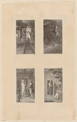 Blad 5-8 bij Pestalozzi’s „Lienhard en Gertrud“