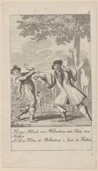 Blad 5 uit de reeks "Middeleeuwse en moderne geschiedenis"