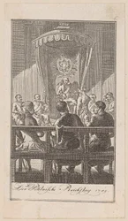 Plaat 6 van "Voorstellingen uit de moderne geschiedenis"