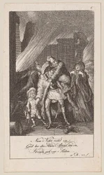 Plaat 6 bij Blumauers "Aeneis"