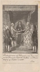 Blad 9 uit de reeks „Geschiedenis van Brandenburg“