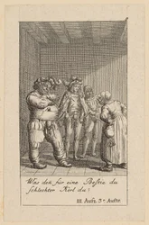 Plaat 9 bij Shakespeares "Koning Hendrik IV"