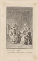 Pagina uit de „Mémoires [...] des réfugiés”, derde deel