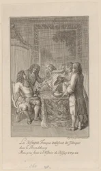 Blad uit de „Mémoires [...] des réfugiés”, vierde deel