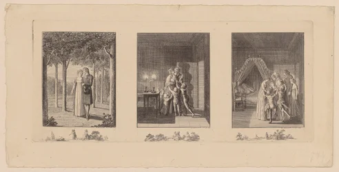 Drie bladzijden over het gedicht van Neuffer „De bruid, de echtgenote en de matrone“