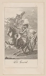 Generaal, blad 2 uit de reeks "De dodendans"