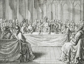 Illustratie voor Basedows “Elementair werk”