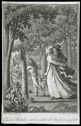 Illustratie voor „Beckers almanak voor 1798”