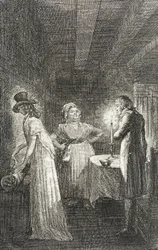 Illustratie voor “Beckers almanak voor 1799”