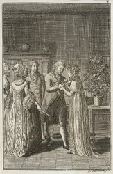 Illustratie voor „Beckers almanak voor 1800”