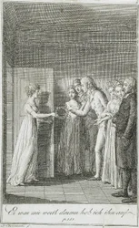 Illustratie voor Beckers zakboek voor 1799