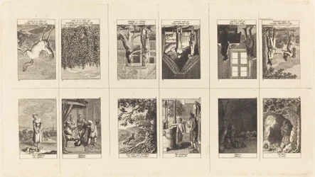Illustraties bij fabels en verhalen van Gellert, Gleim, Hagedorn, Lichtwer en Pfeffel