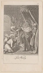 Koning, blad 7 uit de reeks "De dodendans"