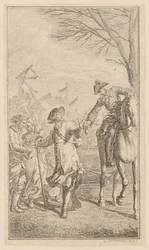 Lied over de brave man, blad 2 uit de eerste uitgave van de „Gedichten van Gottfried August Bürger”