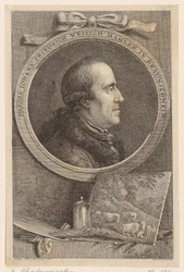 Portret van Pascha Johann Friedrich Weitsch