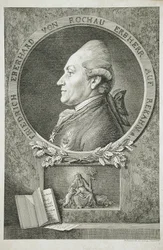 Portret van Friedrich Eberhard von Rochau