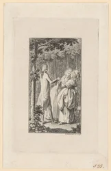 Titelgravure voor Jean-Jacques Rousseaus "Heloise"