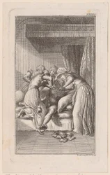 Titelfiguur uit „Sagen der Vorzeit“ van Veit Weber, derde deel