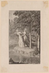 Titelgravure voor het maandblad van Leipzig voor 1794