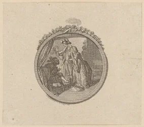 Titelvignet voor de ridderroman ‘Palmerin von Oliva’