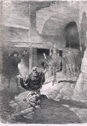Don Pablo en de bewaker, uit The Magazine of Art 1893, Cassell and Company