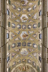 Gewelf van het centrale schip, Kerk van S. Maria Assunta