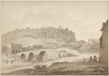 Gezicht op Civita Castellana