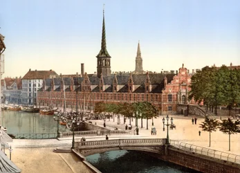 De Oude Beurs, Kopenhagen, 1890-1900