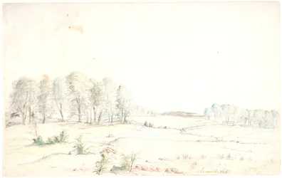 Landschap bij Aminderød