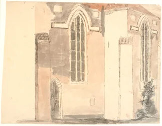 Deel van de St. Hans kerk in Odense