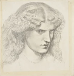 Portret van Annie Miller, 1860s