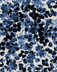 Blauwe bloemen in aquarel