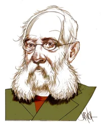 Ferdinand Petruccelli Of Gattina , 2016 (digitale kleurpotloodtekening)