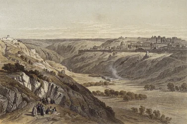 Jeruzalem vanaf de Olijfberg