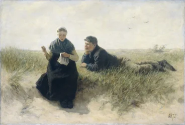 Jongen en Meisje in de Duinen