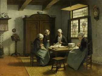 In het weeshuis in Katwijk-Binnen