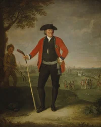 William Inglis, ca 1712 - 1792. Chirurg en kapitein van de Honourable Company of Edinburgh Golfers