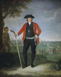 William Inglis, ca 1712 - 1792. Chirurg en kapitein van de Honourable Company of Edinburgh Golfers