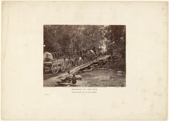 Militaire brug over de Chickahominy