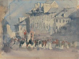 Een religieuze processie