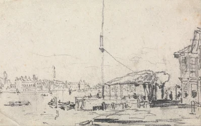 Uitzicht op de Schelde