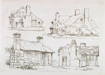 Plaat 3 uit Progressieve Lessen over Landschap voor Jonge Beginners, 1816