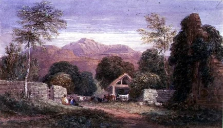 Uitzicht op Cader Idris