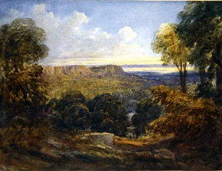 Uitzicht op het Bristol Kanaal, c.1828