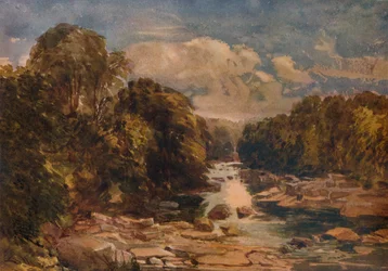 Rokeby aan de Tees, ca. 1841